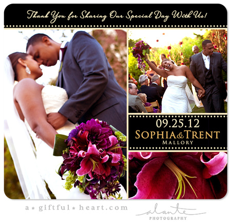 Wedding Thank You Magnet